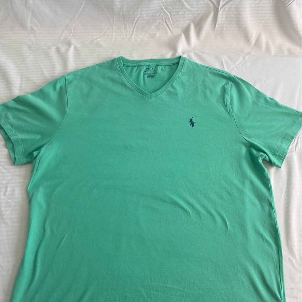 Polo shirt, xl,green
